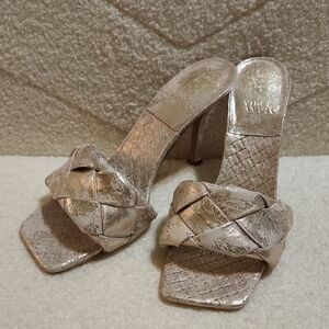 Vince Camuto Metallic Heeled Sandals